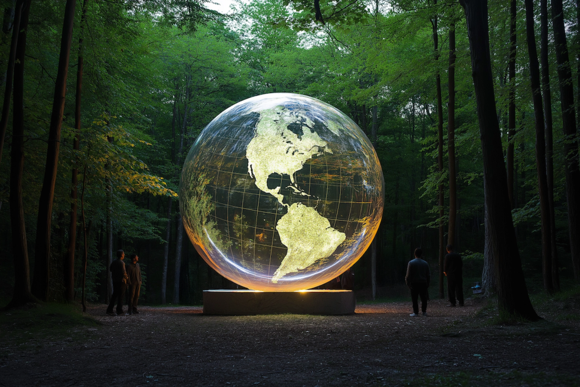 Solidrental 29419 Outdoor AV installation in a forest showcasin 12f9d929 fe04 42fe 9f41 191df4a29aef2